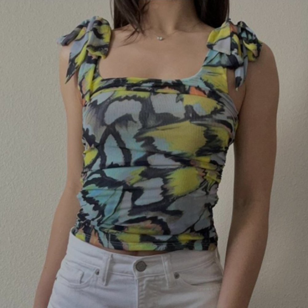Free People AVENUE PRINT TANK TOP